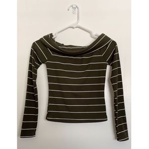 L.A Hearts women’s off the shoulder long sleeve